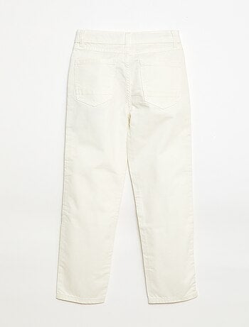 Pantalon regular 5 poches