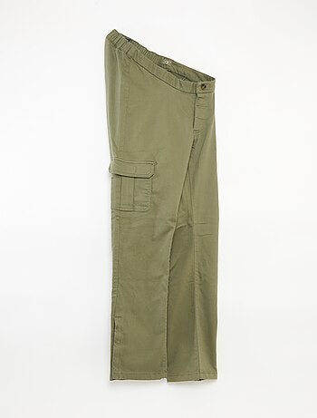 Pantalon regular avec poches à rabat - collection facile à enfiler