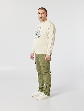 Pantalon regular avec poches à rabat - So Easy