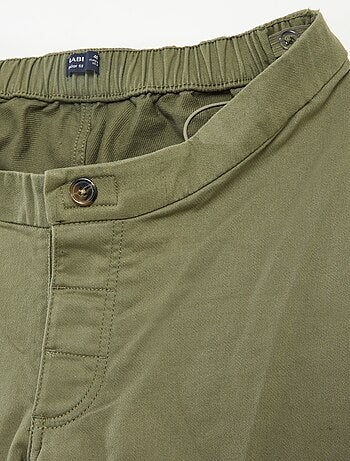 Pantalon regular avec poches à rabat - So Easy