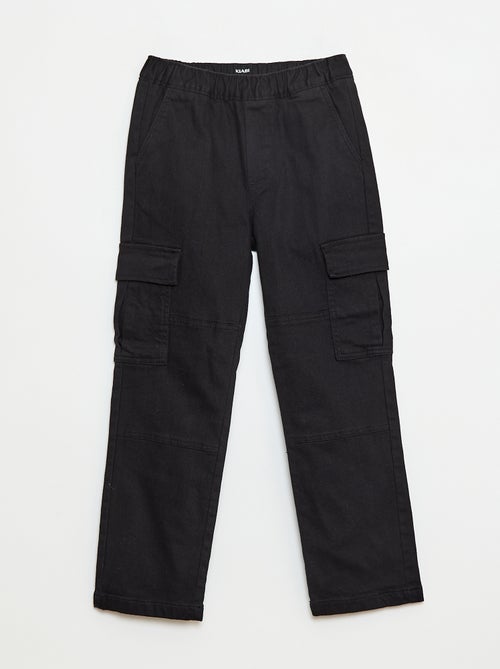 Pantalon regular multipoche - Kiabi
