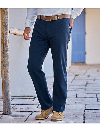Pantalon Regular Twill Stretch Confort - ATLAS FOR MEN