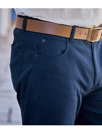 Pantalon Regular Twill Stretch Confort - ATLAS FOR MEN