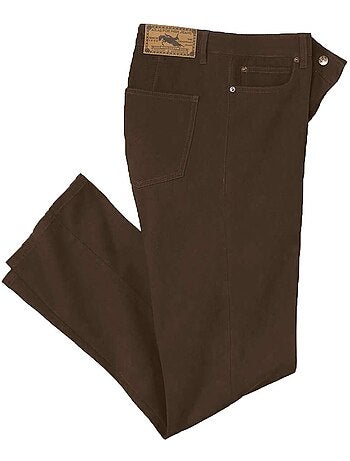 Pantalon regular twill stretch confort - atlas for men