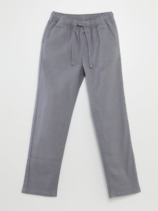 Pantalon regular uni