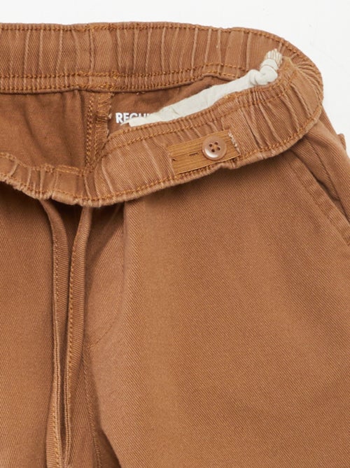 Pantalon regular uni - Kiabi