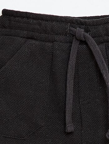 Pantalon relax en maille piquée