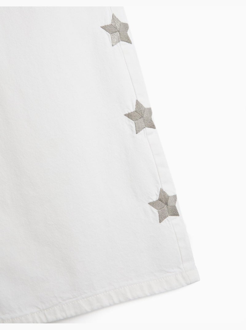 Pantalon relaxed fit, MO Fashion Blanc - Kiabi