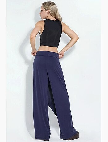 Pantalon salwar à jambes larges busem