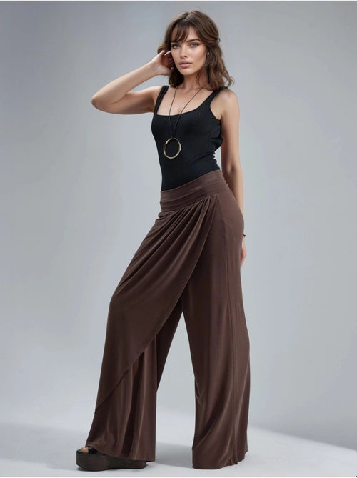 Pantalon salwar à jambes larges busem - Kiabi Pantalon salwar à jambes larges busem - Kiabi