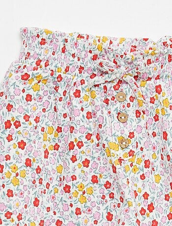 Pantalon Sarouel en jersey de coton