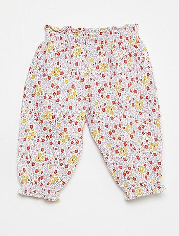 Pantalon Sarouel en jersey de coton