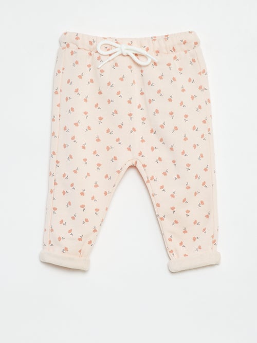 Pantalon sarouel imprimé - Kiabi