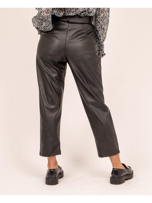 Pantalon simili ekine - Kiabi