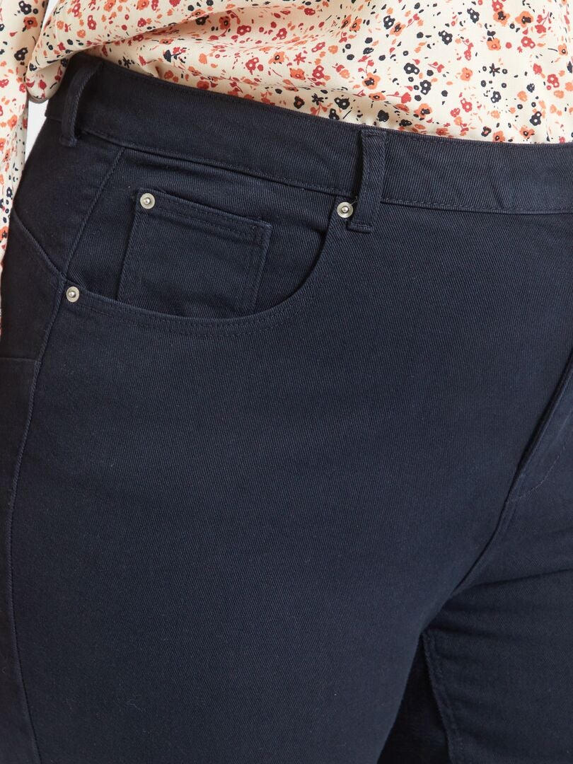 Pantalon skinny bleu marine - Kiabi