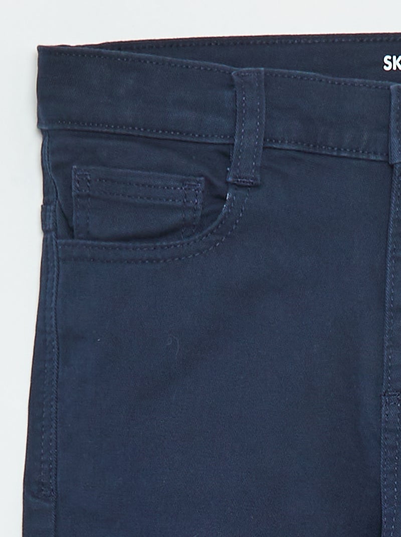 Pantalon Skinny / coupe très ajustée 5 poches Bleu - Kiabi