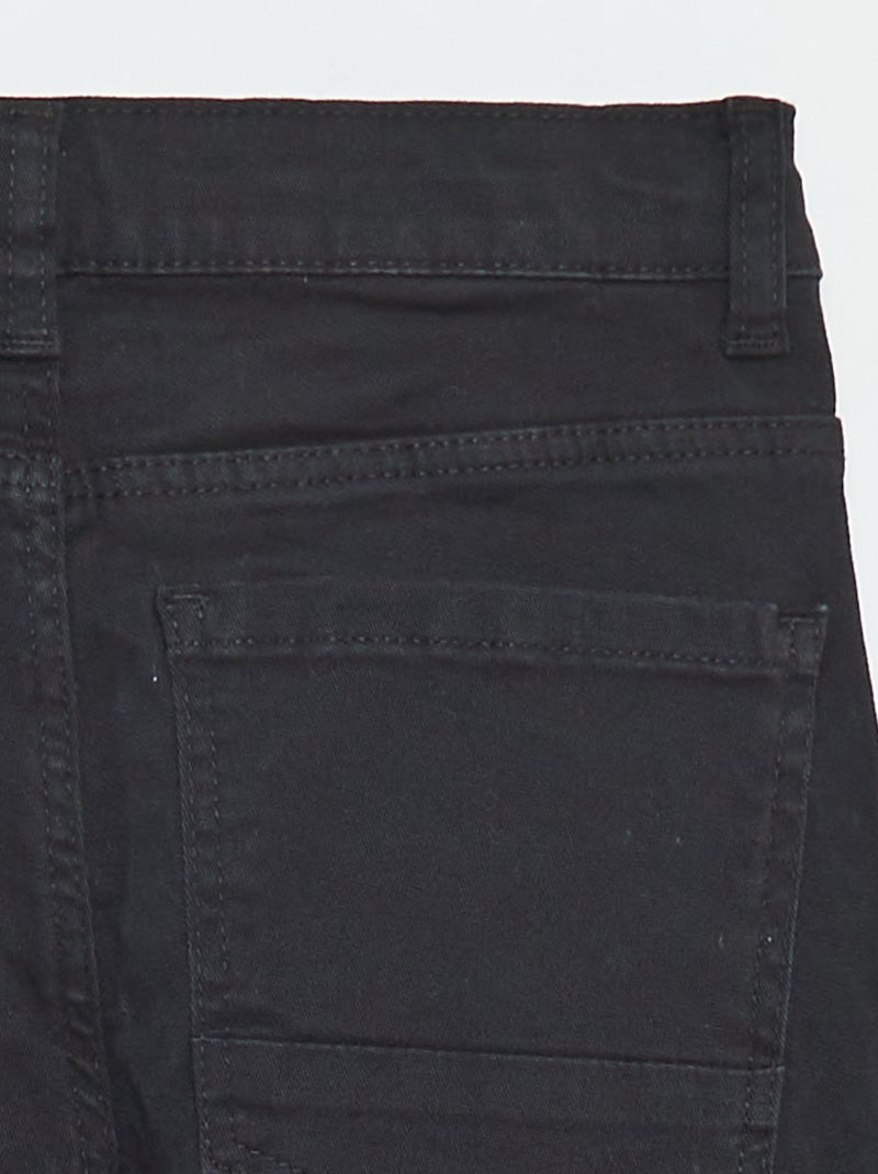 Pantalon Skinny / coupe très ajustée 5 poches noir - Kiabi