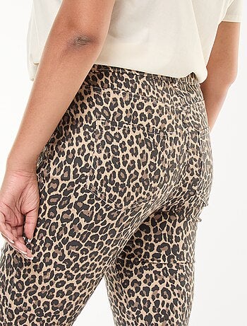 Pantalon skinny taille haute