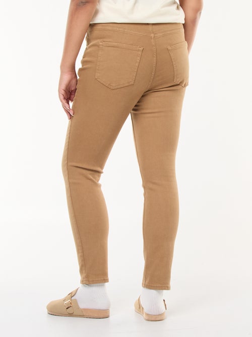 Pantalon skinny taille haute - Kiabi