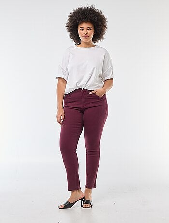 Pantalon skinny taille haute