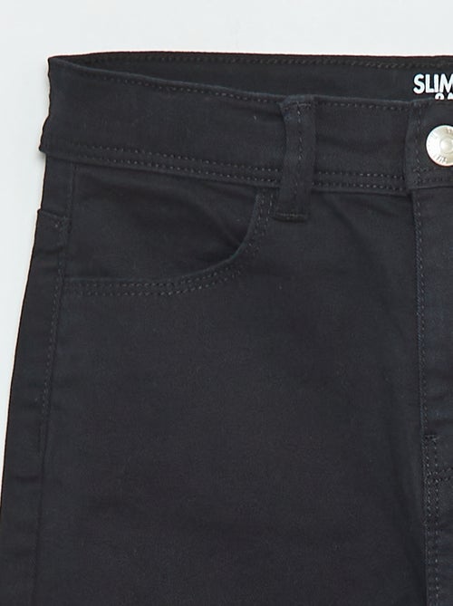 Pantalon slim - coupe ajustée 4 poches - Kiabi