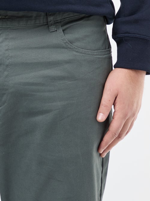 Pantalon slim - L30 - Kiabi