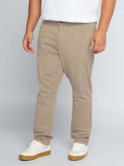 Pantalon slim - L32 - Kiabi