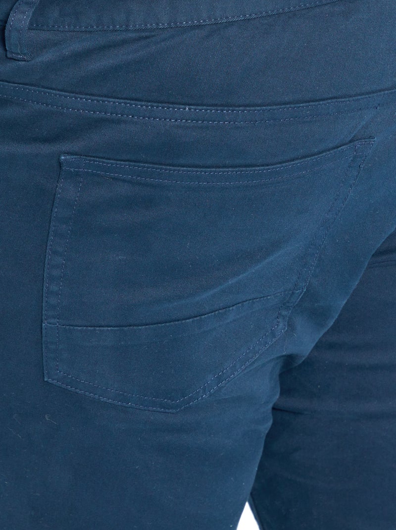 Pantalon slim - L32 Bleu marine - Kiabi
