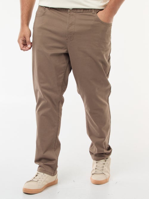 Pantalon slim - L32 - Kiabi