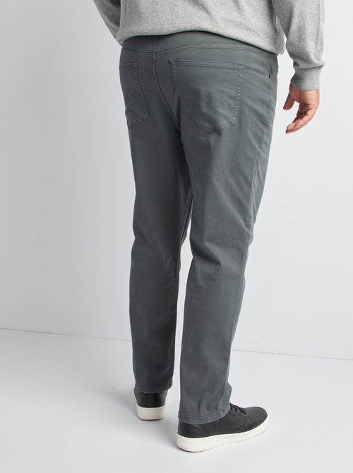 Pantalon slim - L32 - Kiabi