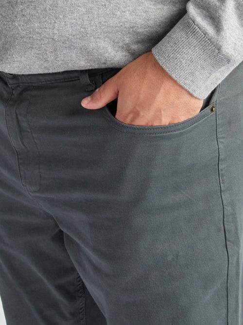 Pantalon slim - L32 - Kiabi