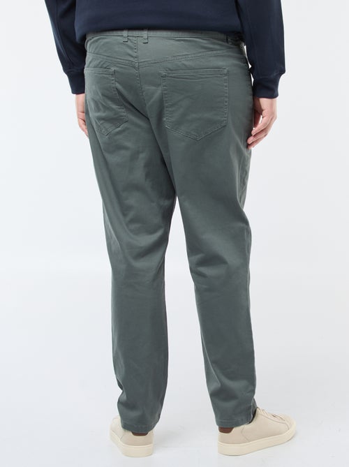 Pantalon slim - L34 - Kiabi