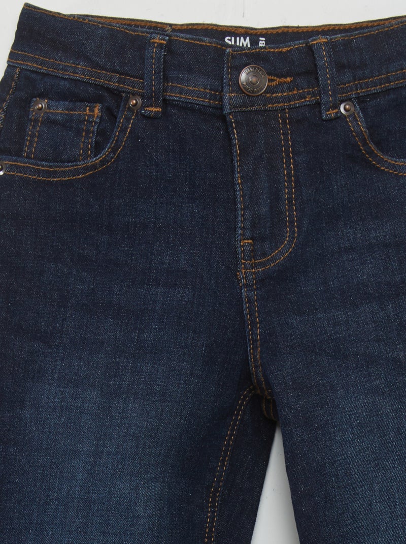 Pantalon slim 5 poches Brut - Kiabi