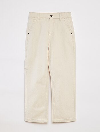 Pantalon slim avec taille ajustable