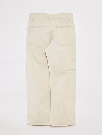 Pantalon slim avec taille ajustable