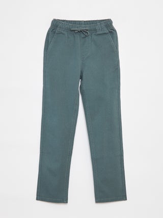 Pantalon slim avec taille ajustable