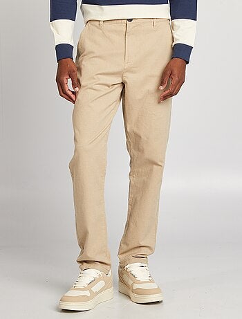 Pantalon slim chino