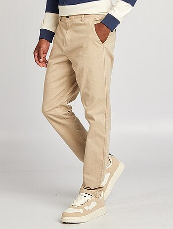 Pantalon slim chino