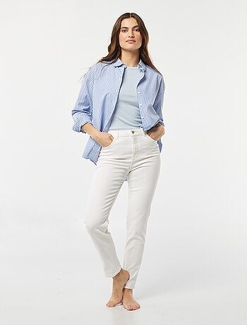 Pantalon slim en denim - L30