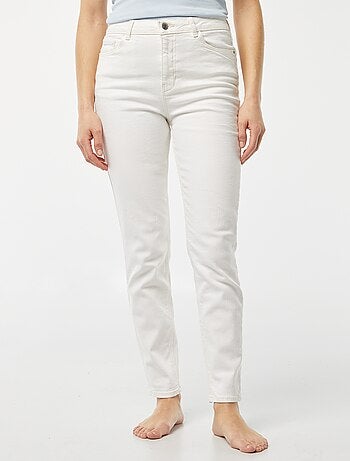 Pantalon slim en denim - L30