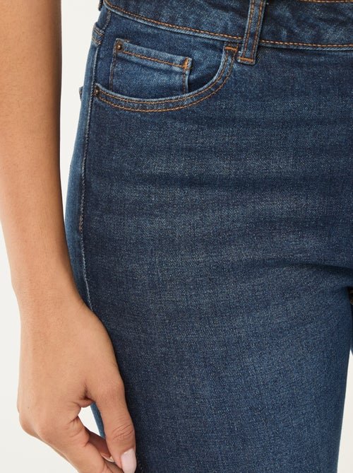 Pantalon slim en denim - L30 - Kiabi