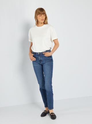 Pantalon slim en denim - L34