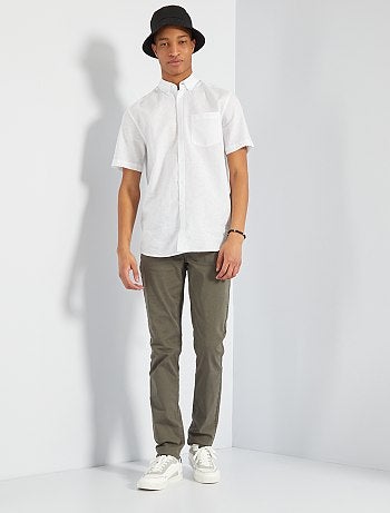 Pantalon slim L38 + de 2m