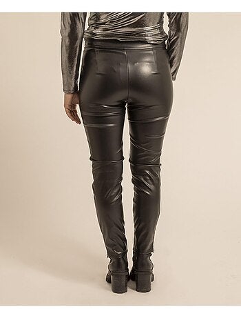 Pantalon slim simili erona