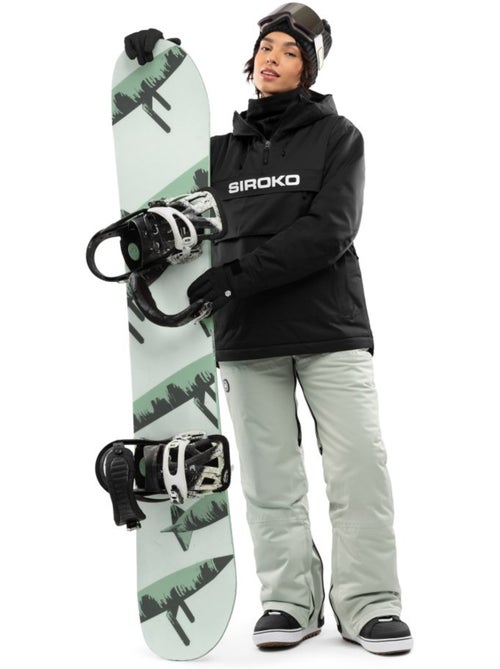 Pantalon snowboard femme sports d'hiver femme p1-w kogen - Kiabi