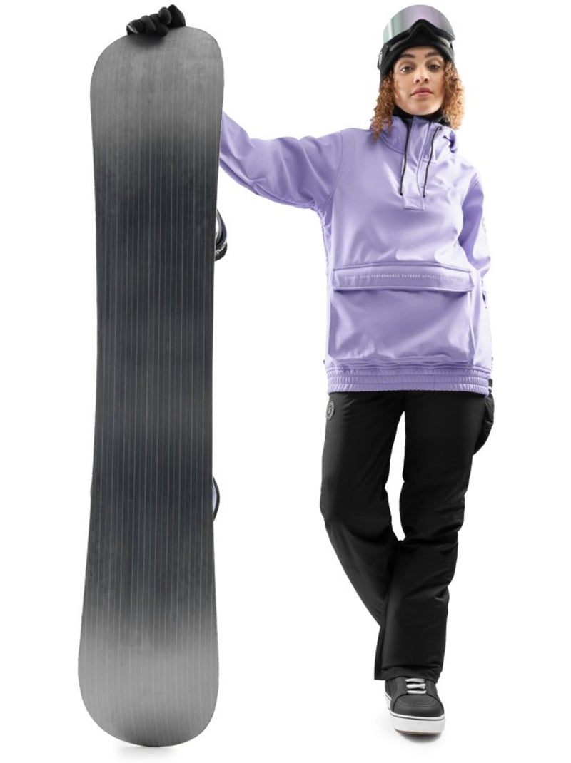 Pantalon snowboard femme sports d'hiver femme p1-w vader Noir - Kiabi
