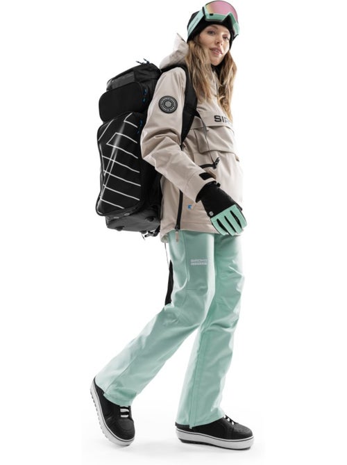 Pantalon snowboard hardshell femme sports d'hiver femme p2-w auburn - Kiabi