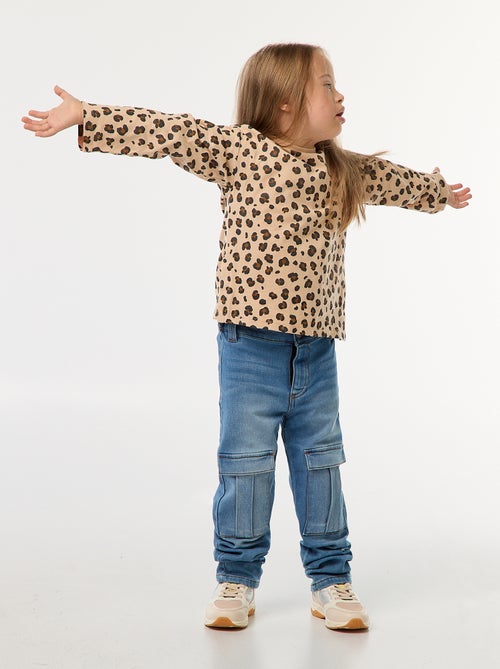 Pantalon straight - collection facile à enfiler - Kiabi