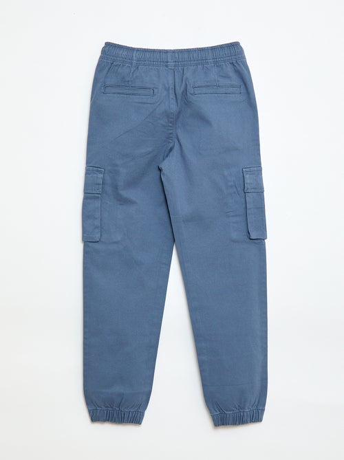 Pantalon stretch multipoches - Kiabi Pantalon stretch multipoches - Kiabi