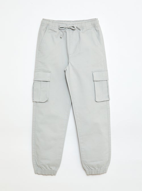 Pantalon stretch multipoches - Kiabi Pantalon stretch multipoches - Kiabi